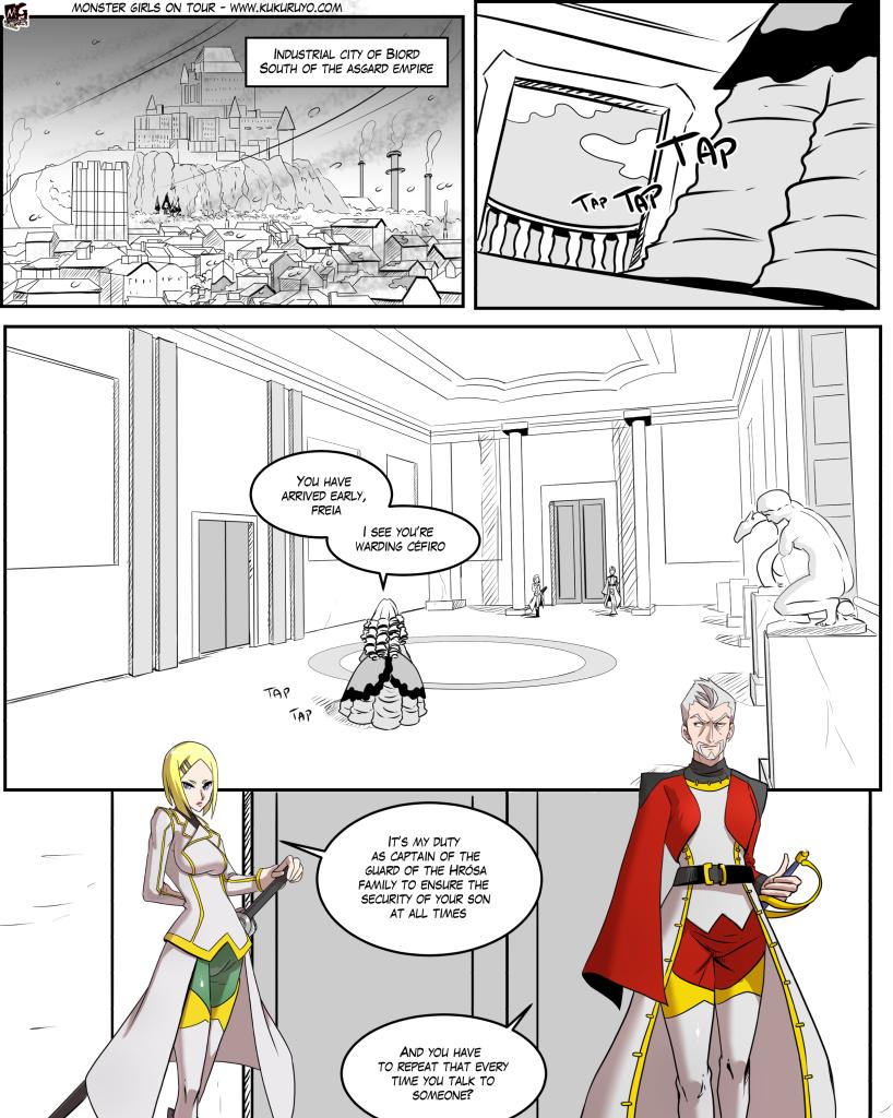 Monster girls on tour - Episode 130, Page 1: Page 130